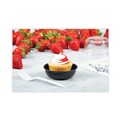 Cups | SOLO DSS5-0001 5.5 oz. Polystyrene Portion Cups - Black (2500/Carton) image number 5