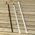 Straws/Stems/Sticks | Boardwalk BWKGST1025BK 10.25 in. Polypropylene Wrapped Giant Straws - Black (1200/Carton) image number 5