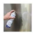 Stainless Steel Cleaners | Boardwalk 1041284 18 oz. Aerosol Spray Water-in-Oil Based Stainless Steel Cleaner and Polish - Lemon Scent image number 4