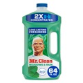 All Purpose Cleaners & Degreasers | Mr. Clean 80749542 64 oz. Bottle Multipurpose Cleaning Solution with Febreze - Meadows and Rain image number 1