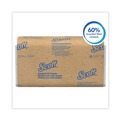 Perforated Roll & Hand Towels | Scott 01700 9.3 in. x 10.5 in. Essential Single-Fold Towels (4000/Carton) image number 2