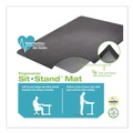 Floor Mats | Deflecto CM24142BLKSS 48 in. x 36 in. Ergonomic Sit Stand Mat - Black image number 7