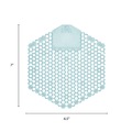 Toilet & Urinal Deodorizers | Fresh Products 3WDS-F-010I060M-08 Wave 3D Urinal Deodorizer Screen - Blue Ocean Mist Scent (60/Carton) image number 3