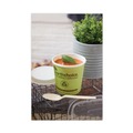 Food Containers & Lids | Pactiv Corp. PHSC16ECDI EarthChoice Compostable 16 oz. 3.63 in. Diameter x 3.88 in. Height Paper Soup Cup - Large, Green image number 9