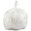 High-Density Trash Bags | Inteplast Group VALH3340N16 33 in. x 39 in. 33 Gallon 14 microns High-Density Commercial Can Liners Value Pack - Clear (250/Carton) image number 4