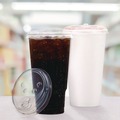 Cup Lids | Dart P3032RSL Prima Strawless Plastic Lids Fits 30 oz. to 32 oz. Cold Cups - Clear (1200/Carton) image number 5