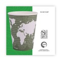 Cups | Eco-Products EP-BNHC12-WD 12 oz. World Art Renewable and Compostable Insulated Hot Cups (600/Carton) image number 8