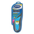 Footwear | Dr. Scholl's 87106012 Comfort And Energy Work Massaging Gel Insoles - Women Sizes 6 to 11, Black/Blue (1-Pair) image number 1