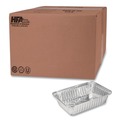 Food Containers & Lids | Handi-Foil 2060-30-500 5.13 in. x 7.06 in. x 1.69 in. Aluminum Pan with 1.5-lb. Capacity - Silver (500/Carton) image number 0