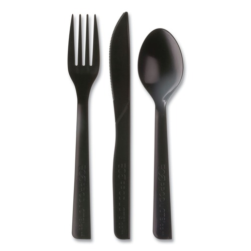 Cutlery Kits | Eco-Products EP-S115 6 in. 100 percent Recycled Content Cutlery Kit - (250/Carton) image number 0