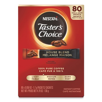  | Nescafe 11005773 Taster's Choice Stick Pack - House Blend (80/Box)