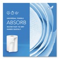 Perforated Roll & Hand Towels | Scott 01000 8 in. x 1000 ft. 1.5 in. Core 1-Ply Essential High Capacity Hard Roll Towels - White (12 Rolls/Carton) image number 5
