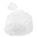 Drawstring & Kitchen Bags | Inteplast Group DTS2838N Draw-Tuff International Draw-Tape 1 mil. 23 gal. Can Liners - Natural (6/Carton) image number 4