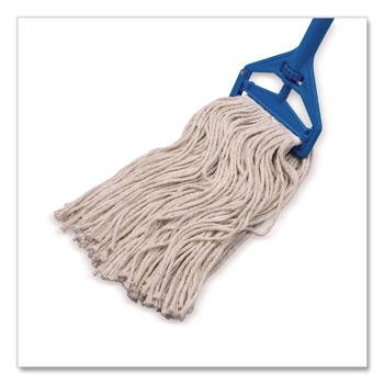 MOP HEADS | Carlisle 369716B00 16 oz Full Weight Cut End Cotton Mop Head - White