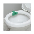 Toilet & Urinal Deodorizers | Boardwalk EBCP012I072M02AAS8000 Toilet Bowl Clip - Cucumber Melon Scent, Green (72/Carton) image number 5