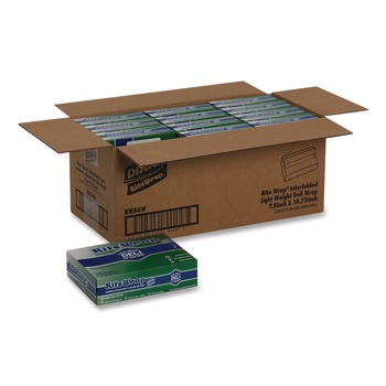 JANITORIAL | Dixie RW86W Dispens-A-Wax 10.75 in. x 7.5 in. Waxed Deli Patty Paper (6000/Carton)