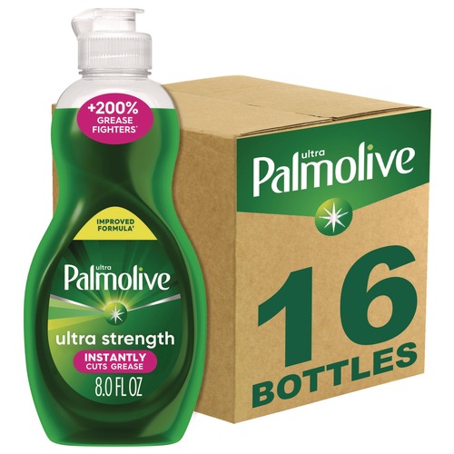 Dishwashing Detergents | Ultra Palmolive 61047169 8 oz. Bottle Dishwashing Liquid - Fresh Scent (16/Carton) image number 0
