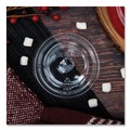 Cup Lids | Dart 626TS PETE Flat Straw-Slot Lids for 16 - 24 oz. Cold Cups (1000/Carton) image number 6