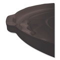 Waste Receptacle Lids | Rubbermaid Commercial 1867532 BRUTE 22.25 in. Diameter Self-Draining Flat Top Lids for 32 Gallon Round BRUTE Containers - Black image number 1