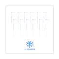  | Boardwalk 516160 1 oz 12 in. Tube Plastic Siphon Pump for 1 Gallon Bottles - White (12/Carton) image number 2