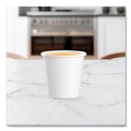 Cups | SOLO 374W-2050 4 oz Single-Sided Poly Paper Hot Cups - White (1000/Carton) image number 7