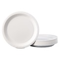 Plates | Hoffmaster PL7095 9 in. Coated Paper Dinnerware Plate - White (500/Carton) image number 2