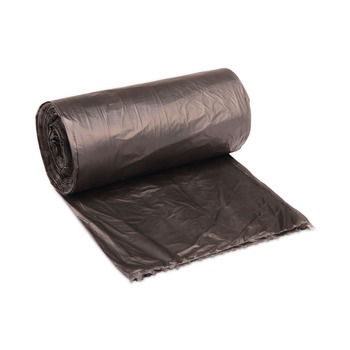Boardwalk V7658HKKR01 38 in. x 58 in. 60 gal. 14 mic High-Density Can Liners - Black (200/Carton)