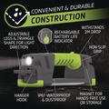 Office Flashlights | Energizer ENYPWL31 Rechargeable Lithium-Ion Pro Series Work Light with 3 AA Batteries - Gray/Green image number 3