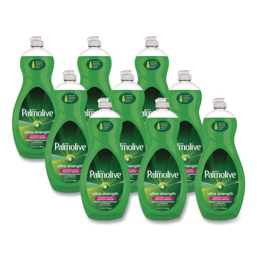 Dishwashing Detergents | Palmolive US04282A 32.5 oz. Bottle Dishwashing Liquid - Green Scent (9/Carton) image number 0