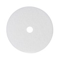 Floor Pads-Cleaning, Buffing & Polishing | Boardwalk BWK4024WHI 24 in. Diameter Polishing Floor Pads - White (5/Carton) image number 0