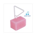 Toilet & Urinal Deodorizers | Boardwalk 4BBP012I144M202143000 4 oz. Toilet Bowl Para Deodorizer Block - Cherry Scent, Pink (144/Carton) image number 3
