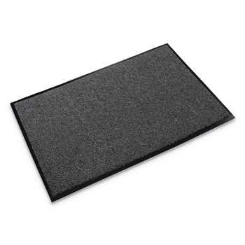 Crown GS 0034CH Rely-On 36 in. x 48 in. Olefin Indoor Wiper Mat - Charcoal
