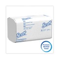 Perforated Roll & Hand Towels | Scott 04442 7.5 in. x 11.6 in. Slimfold Towels - White (90/Pack, 24 Packs/Carton) image number 2