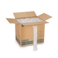 Perforated Roll & Hand Towels | Dixie PL10CLEAR Plastic Portion Cup Lid Fits 1 oz. Portion Cups - Clear (4800/Carton) image number 0