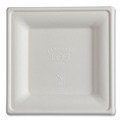 Perforated Roll & Hand Towels | Eco-Products EP-P021NFA 6 x 6 Vanguard Renewable and Compostable Sugarcane Plates - White (500/Carton) image number 0