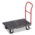 Carts & Trucks | Rubbermaid Commercial FG440300BLA 24 in. x 36 in. 1000 lbs. Capacity Heavy-Duty Platform Truck Cart - Black image number 0