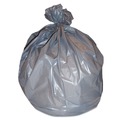 Low-Density Trash Bags | Heritage H7846WS 39 in. x 46 in. 45 Gallon 1.7 mil Linear Low-Density Can Liners - Silver (50/Carton) image number 3