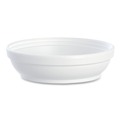 Bowls | Dart 5B20 5 oz. Insulated Foam Bowls - White (1000/Carton) image number 2