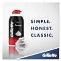 Shavers | Gillette 14501 2 oz. Aerosol Spray Can Foamy Shave Cream - Original Scent (48/Carton) image number 2