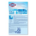Cleaning Cloths & Wipes | Clorox 01593 7 in. x 8 in. 1-Ply Bleach Free Disinfecting Wipes - Fresh Scent, White (12 Canisters/Carton) image number 5