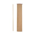 Handles & Braces | Boardwalk BWK122 0.94 in. x 60 in. Threaded End Lacquered Wood Broom Handle - Natural image number 2