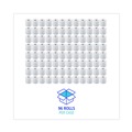 Perforated Roll & Hand Towels | Boardwalk B6170 1-Ply Septic Safe Toilet Tissue - White (96/Carton) image number 4