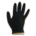 Food Service Disposable & Single Use Gloves | Safety Zone GNPR-XL-BK ProGuard Powder Free Nitrile Gloves - X-Large Black (1000/Carton) image number 2