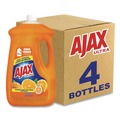 Dishwashing Detergents | Ajax 149874 90 oz. Bottle Dish Detergent - Orange Scent (4/Carton) image number 1