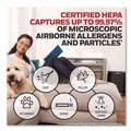 Air Cleaner Machines | Honeywell HDF300V1 225 sq-ft. Room Capacity AirGenius 3 Air Cleaner and Odor Reducer - White image number 2