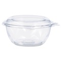 Food Storage Containers & Lids | Dart CTR12BD 5.5 in. x 2.6 in. 12 oz. Tamper-Resistant/Evident Dome Lid Bowls - Clear (240/Carton) image number 3