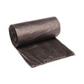 High-Density Trash Bags | Boardwalk V7658HKKR01 38 in. x 58 in. 60 gal. 14 mic High-Density Can Liners - Black (200/Carton) image number 0