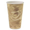 Cups | SOLO 316MS-0029 Mistique 16 oz Hot Paper Cups - Brown (50/Sleeve, 20 Sleeves/Carton) image number 3