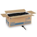 Disposable Spoons | Dixie SH517 5-3/4 in. Heavyweight Plastic Cutlery Soup Spoons - Black (1000/Carton) image number 0