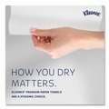 Perforated Roll & Hand Towels | Kleenex 25630 7.5 in. x 700 ft. Hard Roll Paper Towels with Green Core - White (6/Carton) image number 6
